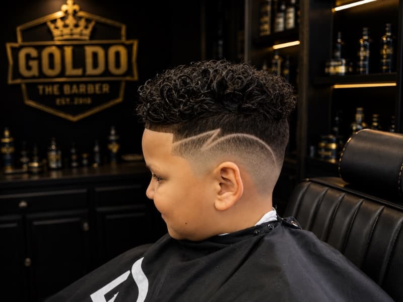 Kids Fade / Taper — Goldo The Barber